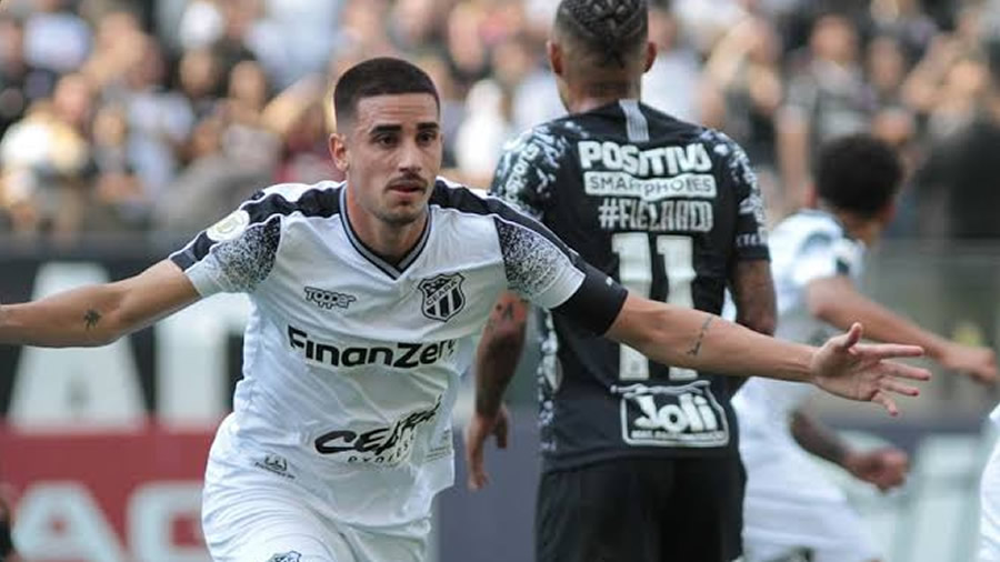 Corinthians abre 2 a 0, mas vacila no final e cede empate ao Ceará