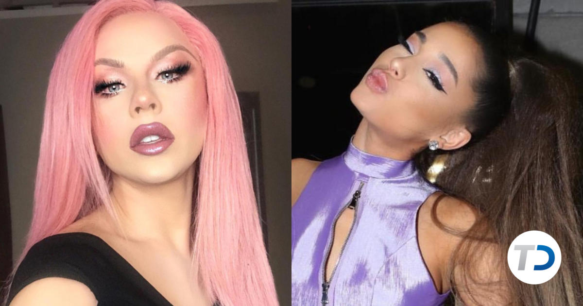 Ariana Grande es acusada por la drag queen Farrah Moan de copiarle un vestido