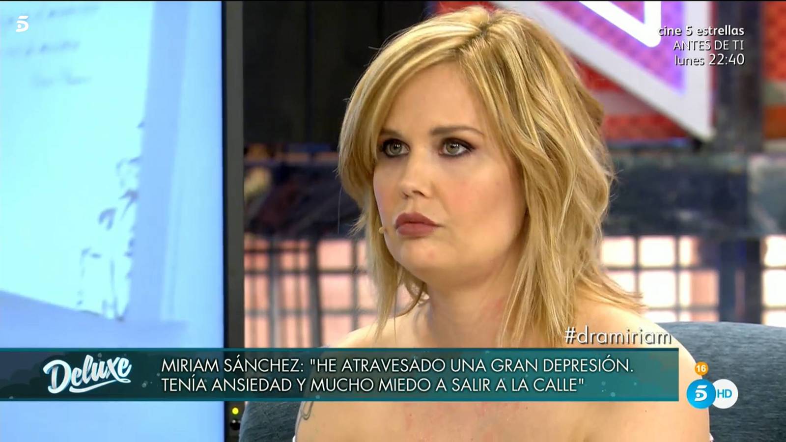 Miriam Sánchez reaparece con una nueva imagen y habla de su adicción a la cocaína