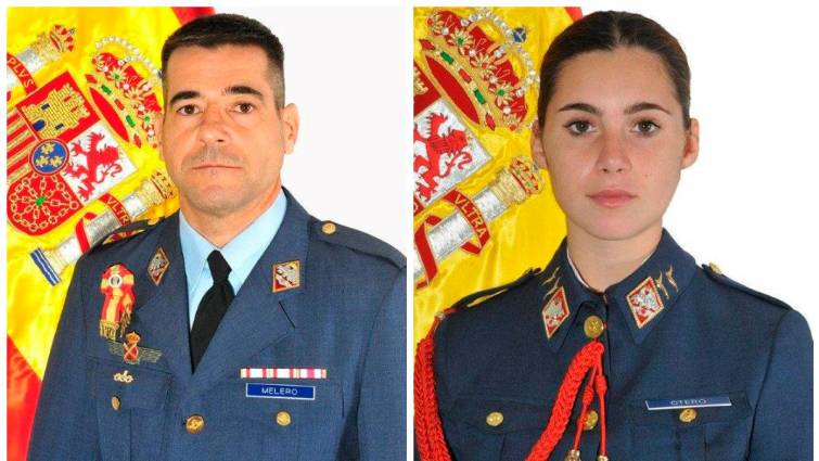 Un instructor del EDA y su alumna mueren en un vuelo de entrenamiento