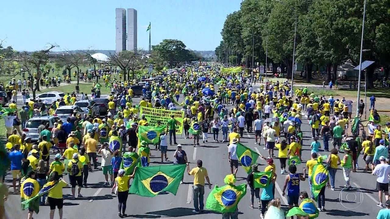 Bolsonaristas Convocam Manifestação Contra Congresso E Bolsonaro Compartilha Vídeo 4433