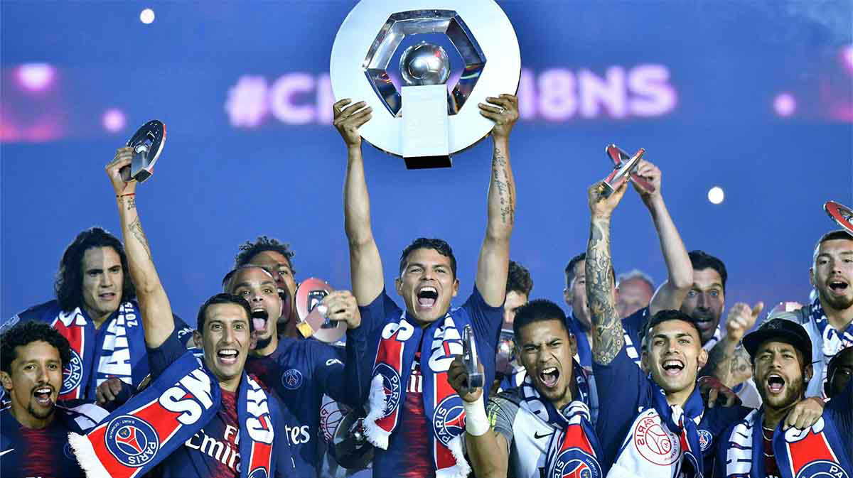 Ligue 1 : Le PSG champion 2019/2020, les 5 clubs les plus titrés